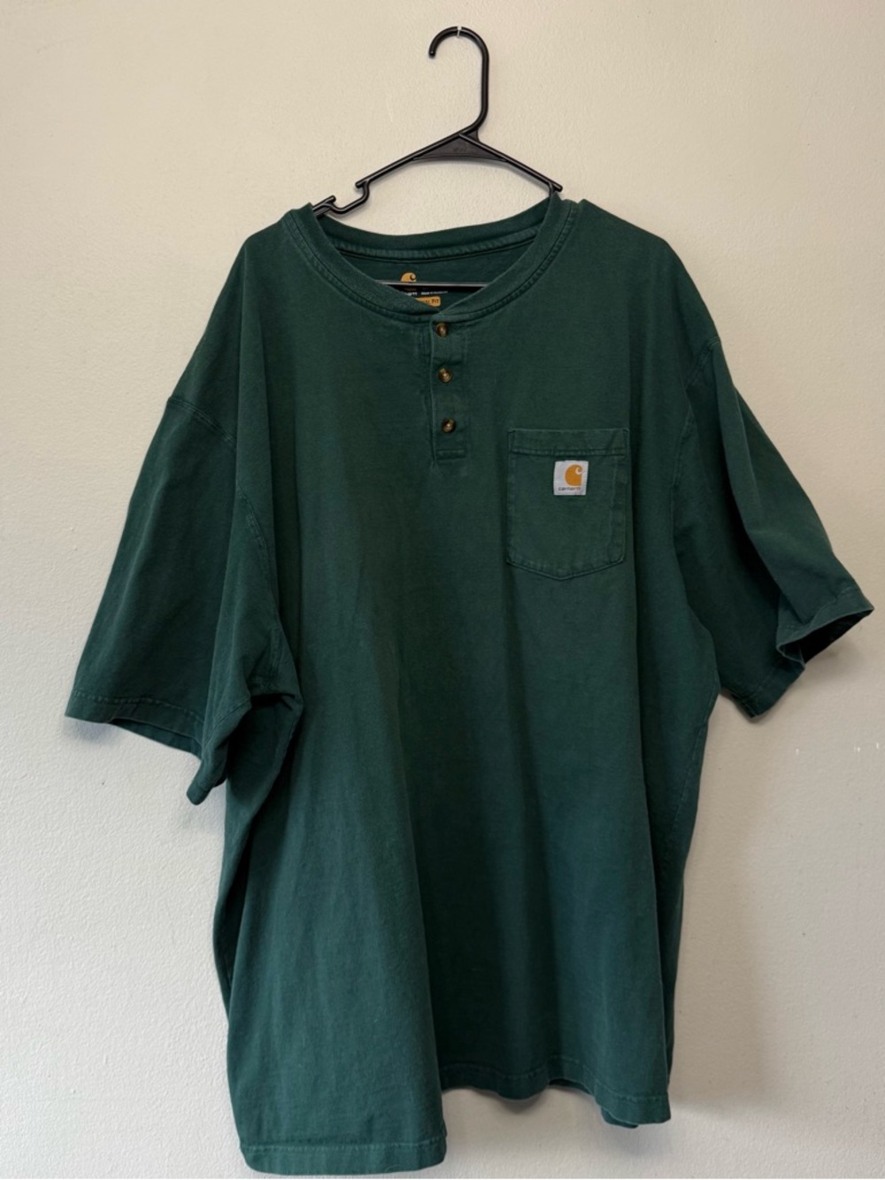 Carhartt Forest Green Pocket Tee